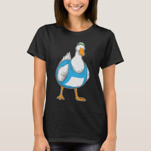 T-shirt Coureur de canard faisant du sport