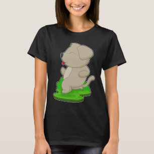T-shirt Coureur de chiens faisant du sport