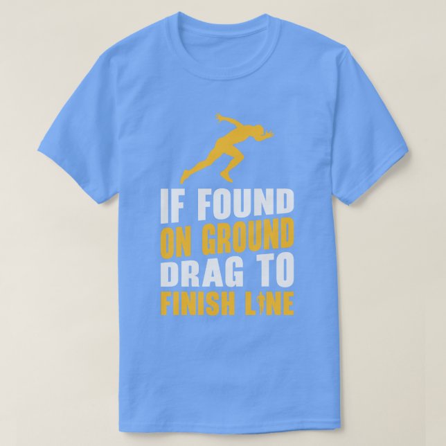 T-shirt Coureur de course Jogging 1 (Design devant)