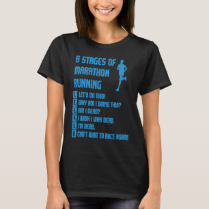 T-shirt Coureur de Marathon Coureur Marathonien Hommes Fem