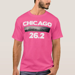 T-shirt Coureur de marathon de Chicago 26 2 Miles en cours