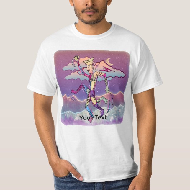 T-shirt Coureur de nuit (Devant)