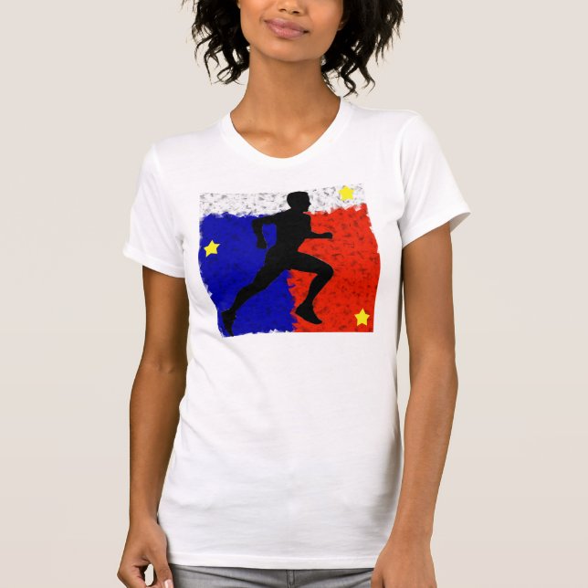 T-shirt Coureur de Pinoy (Devant)