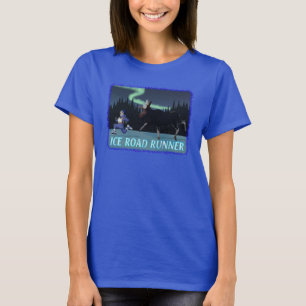 T-shirt Coureur de route sur glace