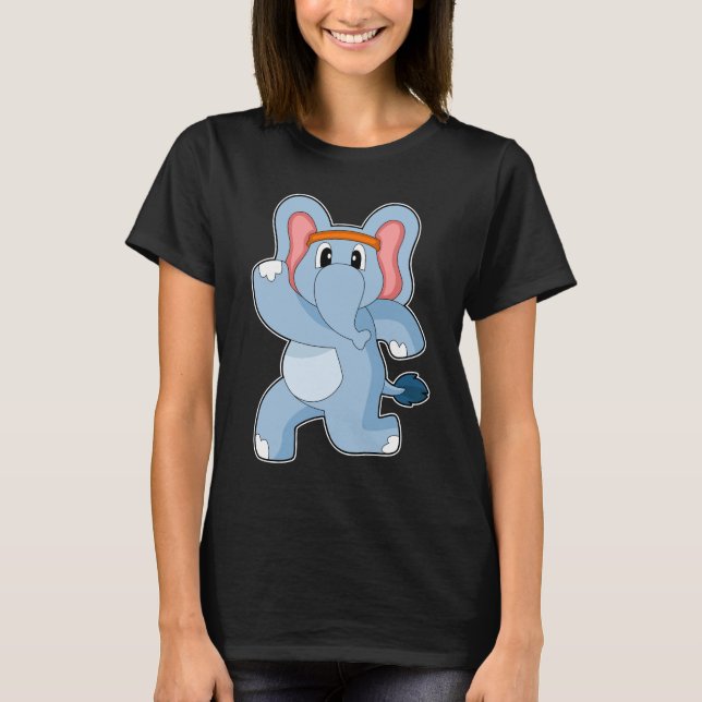T-shirt Coureur d'éléphants (Devant)