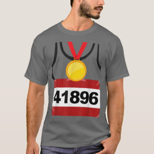 T-shirt Coureur demi-marathon Halloween Costume Vin