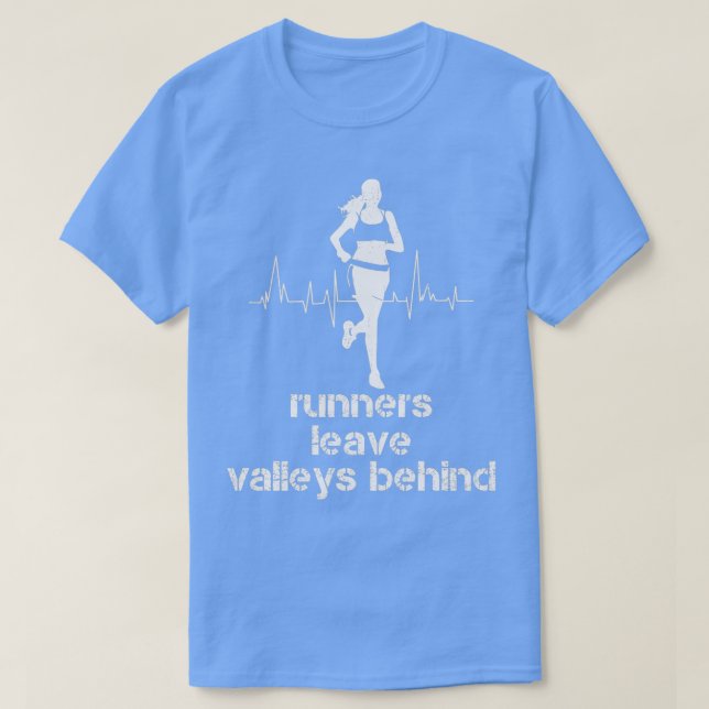 T-shirt Coureur Dit EKG Courir Jogger Cardio Femmes (Design devant)