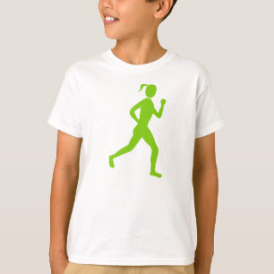 T-shirt Coureur (Femme) - Martian Green