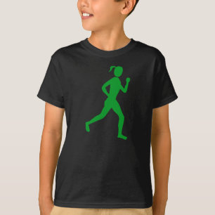 T-shirt Coureur (Femme) - Vert herbe