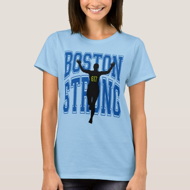 T-shirt Coureur fort de Boston (Devant)