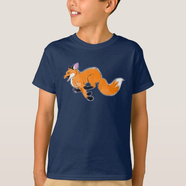 T-shirt Coureur Fox (Devant)