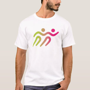 T-shirt Coureur garçon avec filles