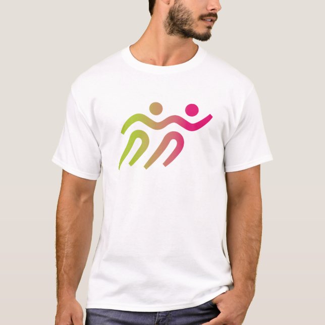 T-shirt Coureur garçon avec filles (Devant)