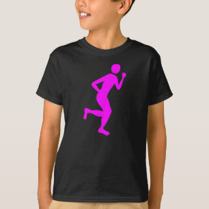 T-shirt Coureur (Homme) - Magenta