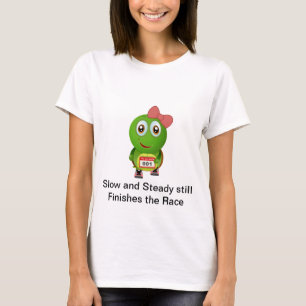 T-shirt Coureur lente et stable