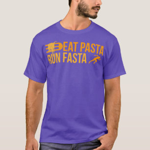 T-shirt Coureur Manger Pasta Run Fasta Jogger Drôle Idée c