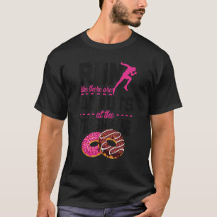 T-shirt Coureur Moitié Marathon Donut Coureur Vintage Type