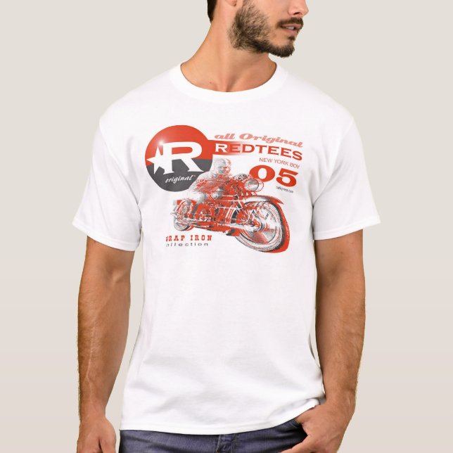 T-shirt Coureur rouge (Devant)