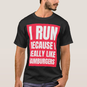 T-shirt Coureur Run Marathon Funny Jogger Sport Idée cadea