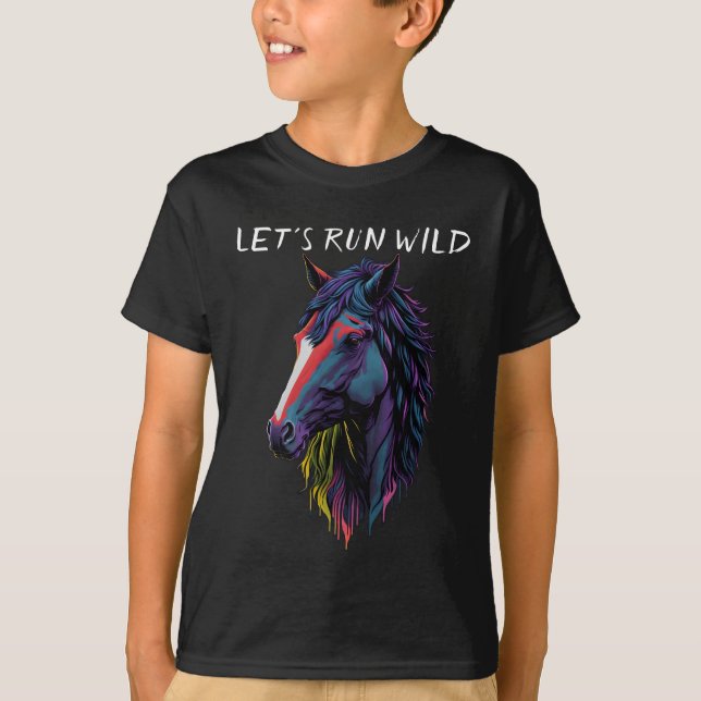 T-shirt Coureur sauvage (Devant)