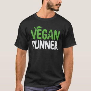 T-shirt Coureur Végétalien Athlète de régime végétarien vé