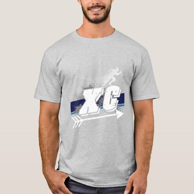 T-shirt Coureur XC cross-country (Devant)