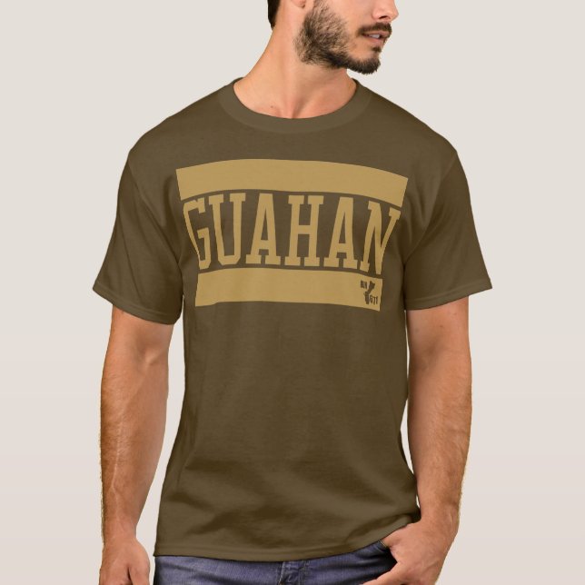 T-shirt COUREZ 671 barres de la GUAM III (Devant)