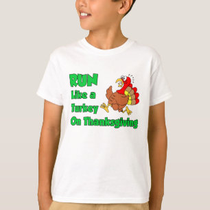 T-shirt Courez comme la Turquie le thanksgiving