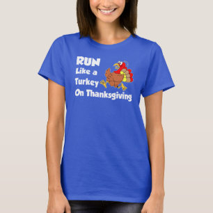 T-shirt Courez comme la Turquie le thanksgiving (SUR