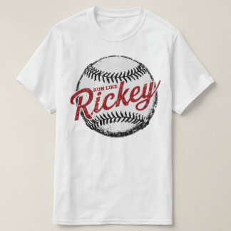 T-shirt Courez Comme Rickey Henderson Baseball Legend