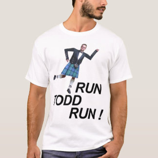 T-shirt Courez la course de Todd