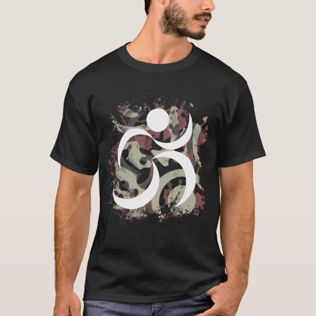 T-shirt Courez l'homme de Parkour (Devant)