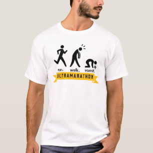 T-shirt Courez. Marche. Vomit.