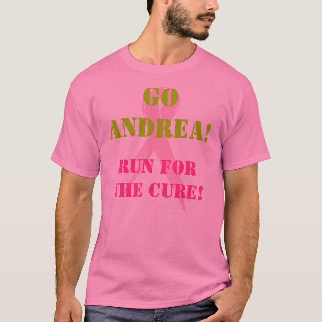 T-shirt Courez pour le traitement ! (Devant)