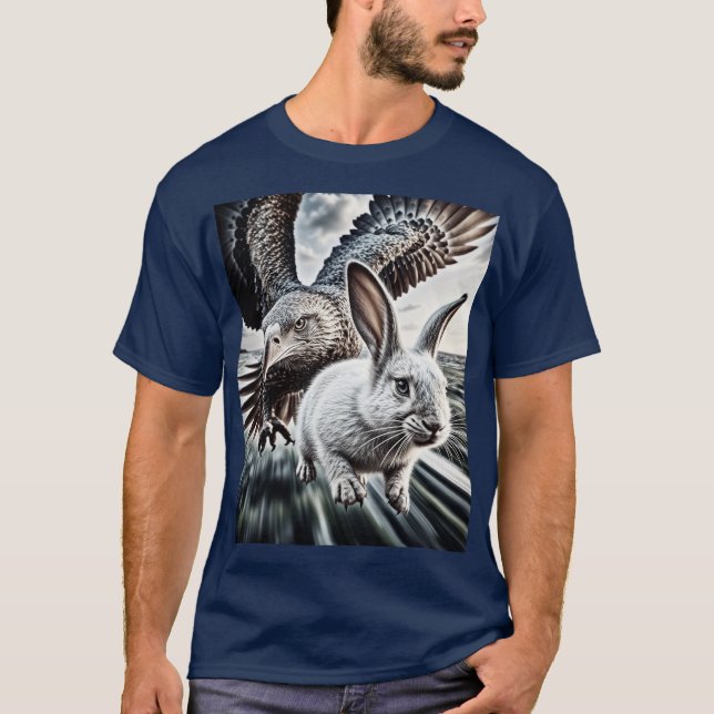 T-shirt Courez Rabbit ! (Devant)