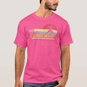 T-shirt Courez Tous Les Miles Coureur Course Marathon 5k