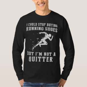 T-shirt Courir avec rire : Embrassez la dépendance à la ch