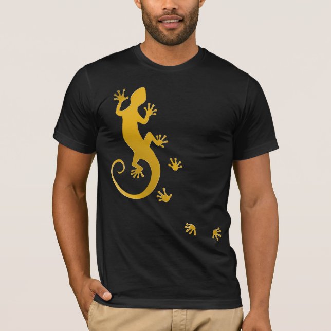 T-shirt Courir de l'or Gecko (Devant)