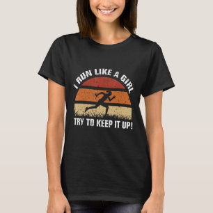 T-shirt Courir Des Coureurs De Marathon Homme Et Femme Jog