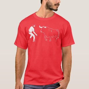 T-shirt Courir des taureaux Pampelune