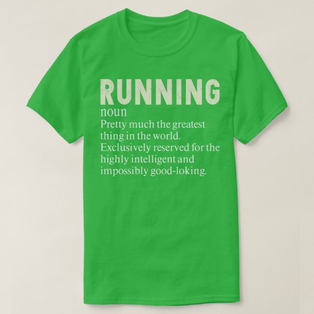 T-shirt Courir Funny Définition Drôle Marathon 5 k Maratho (Design devant)