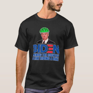 T-shirt Courir Le Pays, C'Est Comme Faire Du Vélo