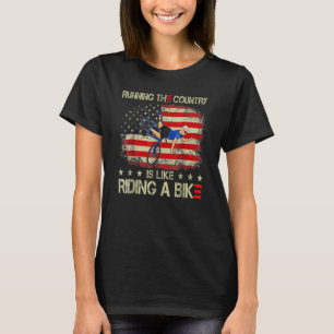 T-shirt Courir Le Pays, C'Est Comme Faire Un Vélo J B B