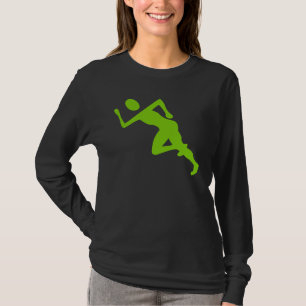 T-shirt Courir - Martian Green