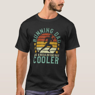 T-shirt Courir papa drôle Marathon coureur Fête des Pères 