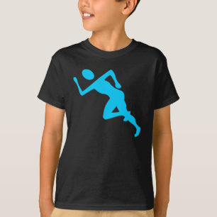 T-shirt Courir - Sky Blue