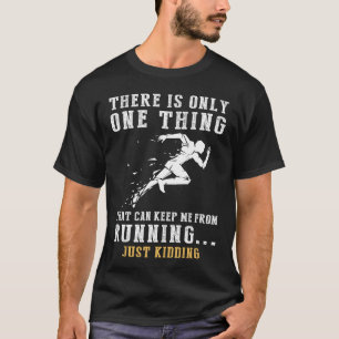 T-shirt Courir sur le rire - Embrassez la bande humoristiq