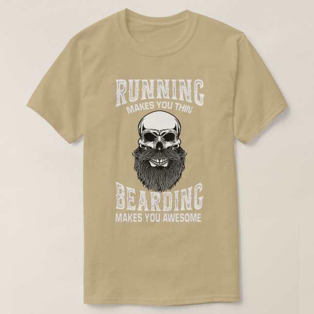 T-shirt Courir Vous Rend Mince L'Ennuis Vous Rend Super (Design devant)