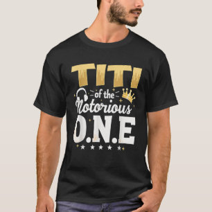 T-shirt Couronne 1er Anniversaire Titi de notoriété