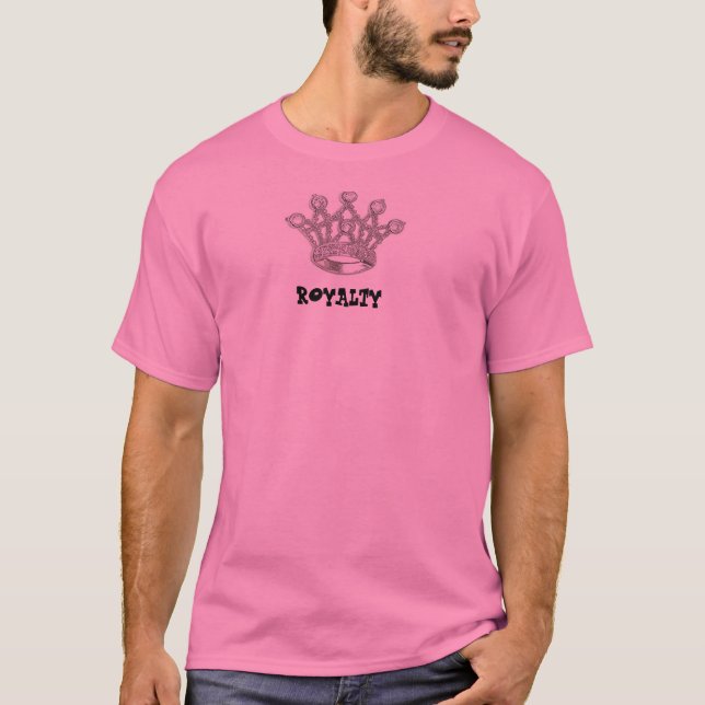 T-shirt couronne-bijoux-l, POURCENTAGE (Devant)